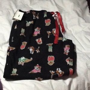 Fleece pj bottoms